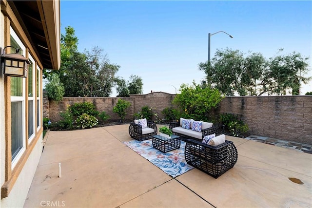 20010 Livorno Ln, Yorba Linda, CA 92886 - fenced backyard with outdoor lounge area and a patio