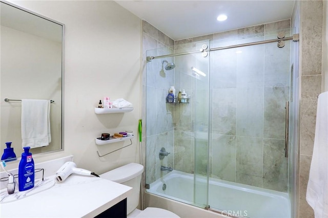 137 Saint Francis St Unit A, San Gabriel, CA 91776 - full bathroom with vanity and combined bath / shower with glass door