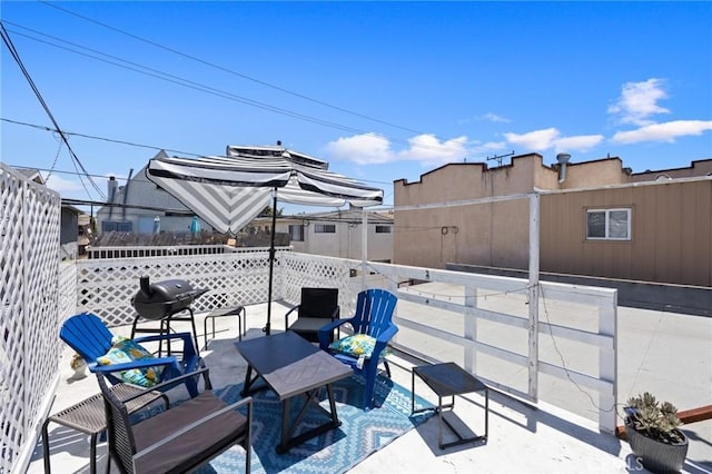 108 Bennett Ave, Long Beach, CA 90803 - view of patio / terrace featuring area for grilling