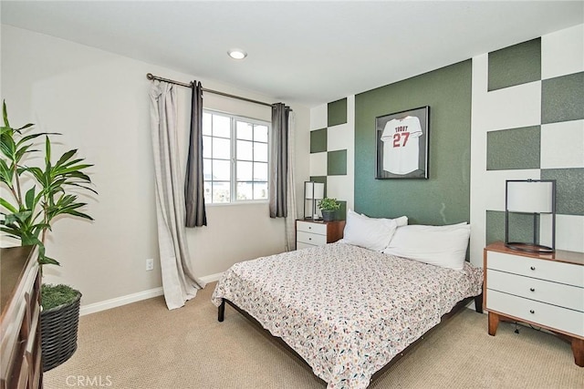 3430 E Foxglove Way, Ontario, CA 91761 - bedroom featuring light carpet, baseboards, and recessed lighting