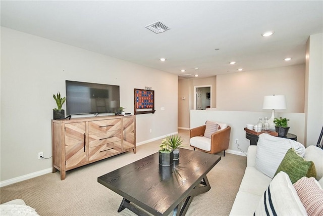 3430 E Foxglove Way, Ontario, CA 91761 - carpeted living room featuring recessed lighting and baseboards