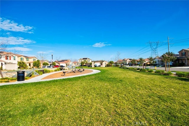 3430 E Foxglove Way, Ontario, CA 91761 - view of green lawn with a residential view