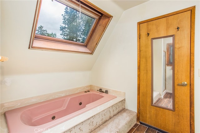 6429 Cedar Ave, Angelus Oaks, CA 92305 - bathroom featuring a tub with jets