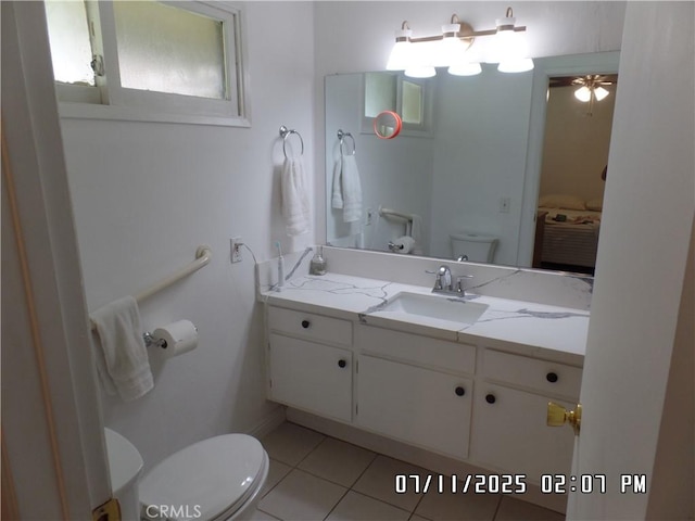 1676 Dumbarton Ave, San Bernardino, CA 92404 - bathroom featuring tile patterned flooring and vanity