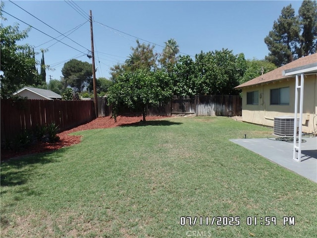 1676 Dumbarton Ave, San Bernardino, CA 92404 - fenced backyard featuring a patio area