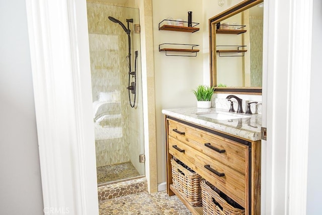 188 Temple Ave Unit 201, Long Beach, CA 90803 - full bathroom with a shower stall and vanity