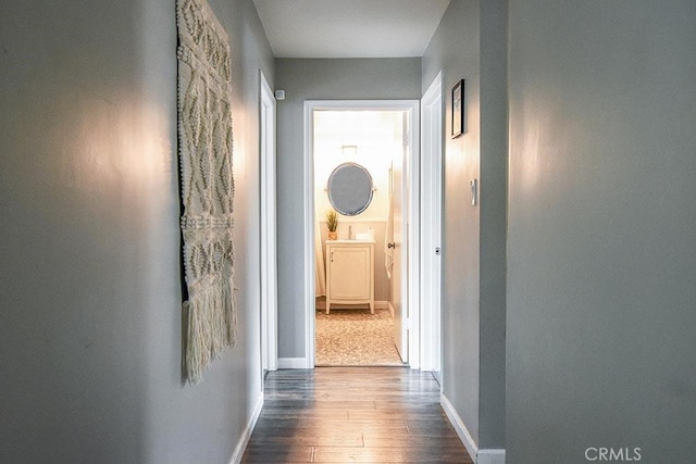 188 Temple Ave Unit 201, Long Beach, CA 90803 - corridor with wood finished floors and baseboards