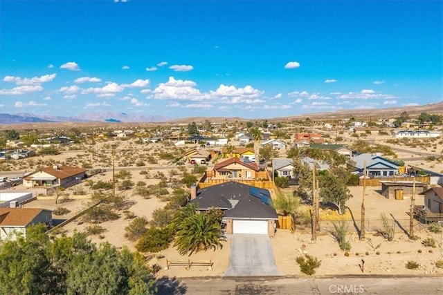 7415 Saladin Ave Unit 29, Palms, CA 92277 - aerial perspective of suburban area with mountains