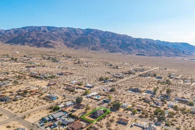 7415 Saladin Ave Unit 29, Palms, CA 92277 - mountain view with a desert landscape and rural landscape