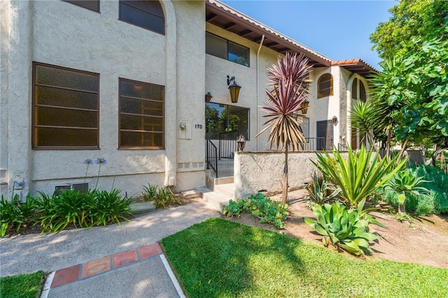 400 S Flower St Unit 170, Orange, CA 92868 - property entrance with stucco siding