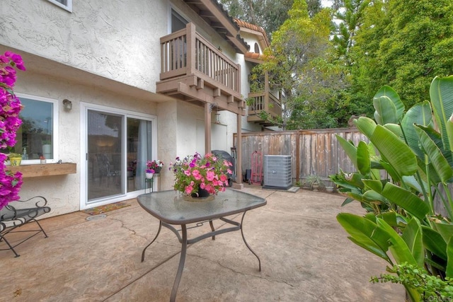 1651 S Juniper St Unit 106, Escondido, CA 92025 - view of patio / terrace with cooling unit