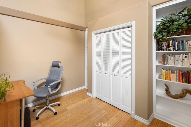 3475 Paseo Verde Ave, Merced, CA 95348 - office with wood finished floors and baseboards