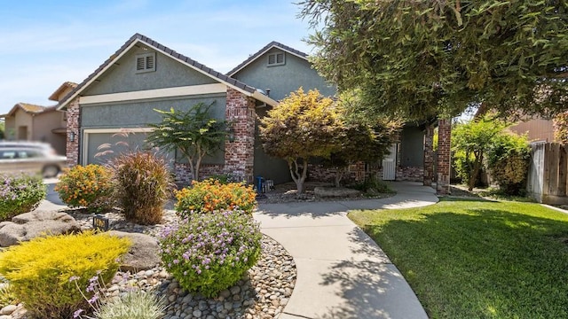3475 Paseo Verde Ave, Merced, CA 95348 - view of front of home featuring stucco siding and a garage