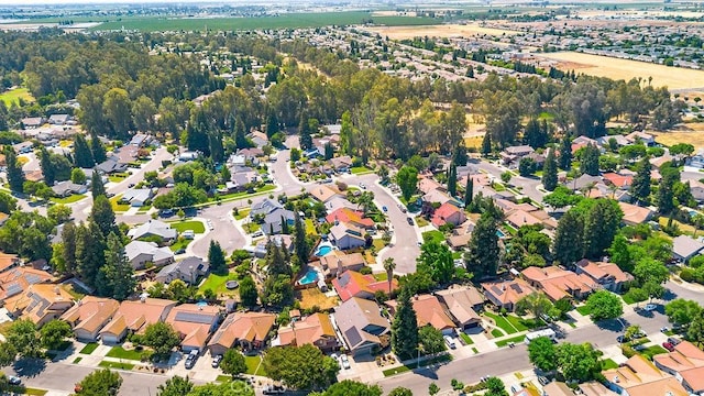3475 Paseo Verde Ave, Merced, CA 95348 - aerial view of property's location with nearby suburban area