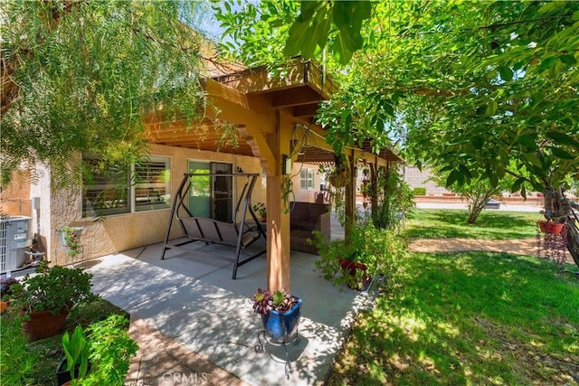 37398 Harrow Ct, Palmdale, CA 93550 - patio / terrace featuring a patio and a lawn