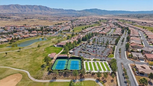 19484 Vermillion Ln, Apple Valley, CA 92308 - view of property location with nearby suburban area and a water and mountain view