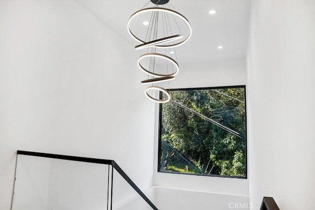 14899 Round Vly, Sherman Oaks, CA 91403 - detailed view of recessed lighting and a chandelier