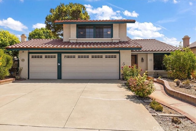 650 Bull Frog Cir, Walnut, CA 91789 - view of front of property featuring driveway, stucco siding, and a tiled roof
