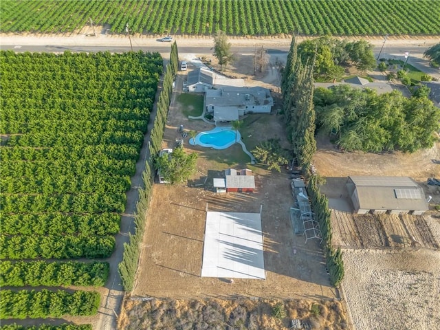 1654 W S Ave, Fresno, CA 93706 - view of rural area featuring rows of crops and a pool