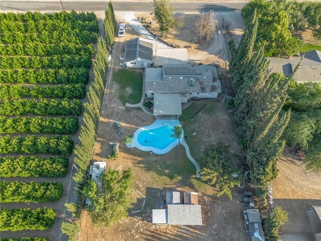 1654 W S Ave, Fresno, CA 93706 - aerial view of a pool area