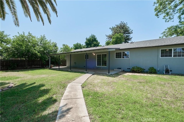 512 Maple St, Willows, CA 95988 - rear view of house with a patio and stucco siding