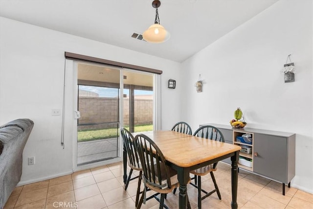1331 Nicholas Ct, Rialto, CA 92377 - dining space with baseboards and light tile patterned floors