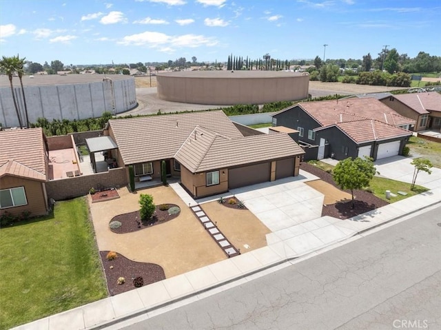 1331 Nicholas Ct, Rialto, CA 92377 - aerial perspective of suburban area
