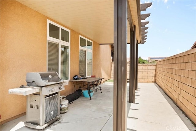 1331 Nicholas Ct, Rialto, CA 92377 - view of patio / terrace with area for grilling