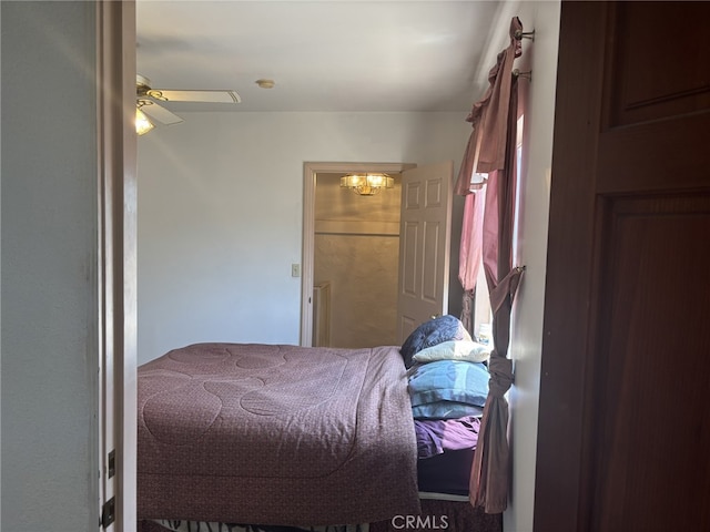 919 Dexter St, Los Angeles, CA 90042 - bedroom with a chandelier