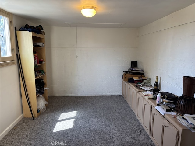 919 Dexter St, Los Angeles, CA 90042 - office space featuring attic access and light carpet