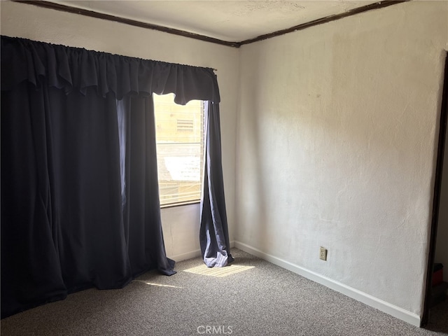 919 Dexter St, Los Angeles, CA 90042 - carpeted spare room with baseboards and crown molding