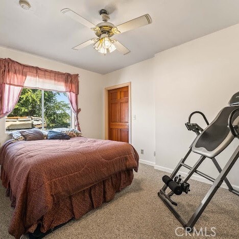 919 Dexter St, Los Angeles, CA 90042 - bedroom featuring carpet flooring and a ceiling fan