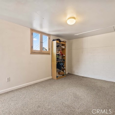 919 Dexter St, Los Angeles, CA 90042 - below grade area with carpet floors