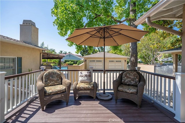 536 W Palm Dr, Arcadia, CA 91007 - view of deck