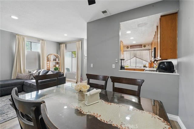 140 W 220th St Unit 105, Carson, CA 90745 - dining space featuring baseboards and recessed lighting