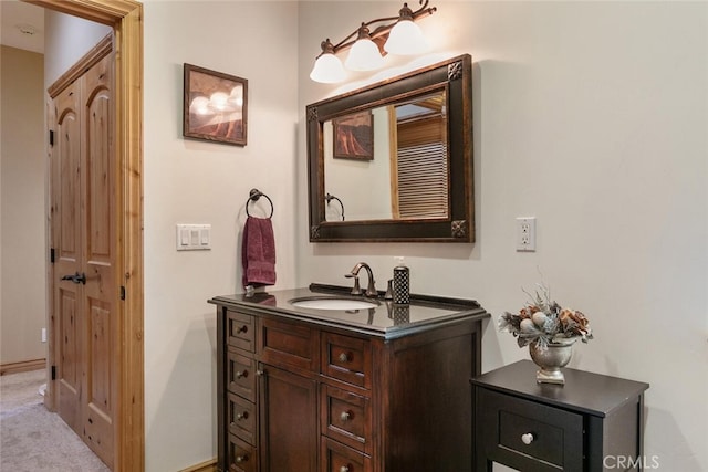 781 Brentwood Dr, Lake Arrowhead, CA 92352 - bathroom with vanity