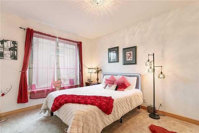 781 Brentwood Dr, Lake Arrowhead, CA 92352 - carpeted bedroom with baseboards