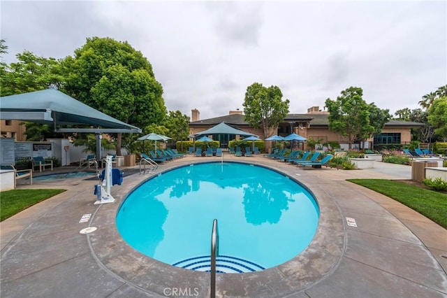 13200 Pacific Promenade Unit 217, Playa Vista, CA 90094 - community pool featuring a patio
