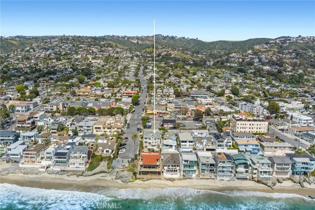 111 Brooks, Laguna Beach, CA 92651 - aerial perspective of suburban area featuring expansive beach