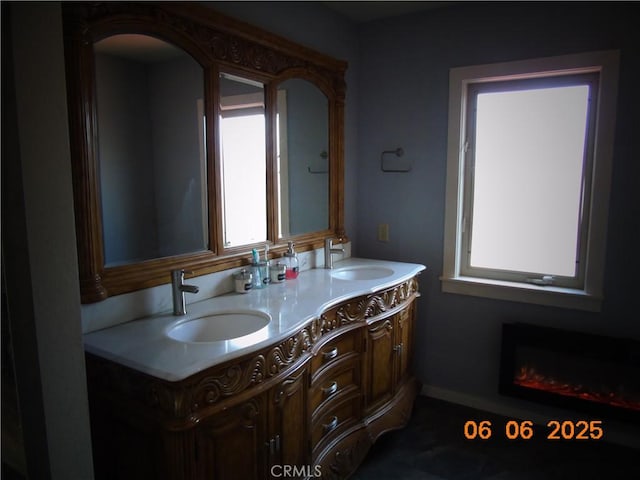 635 5th St, Willows, CA 95988 - bathroom with plenty of natural light and double vanity