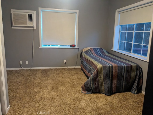 635 5th St, Willows, CA 95988 - bedroom featuring carpet floors and a wall mounted AC