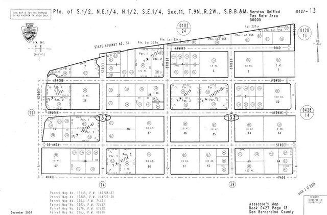 0 De Anza St, Barstow, CA 92311