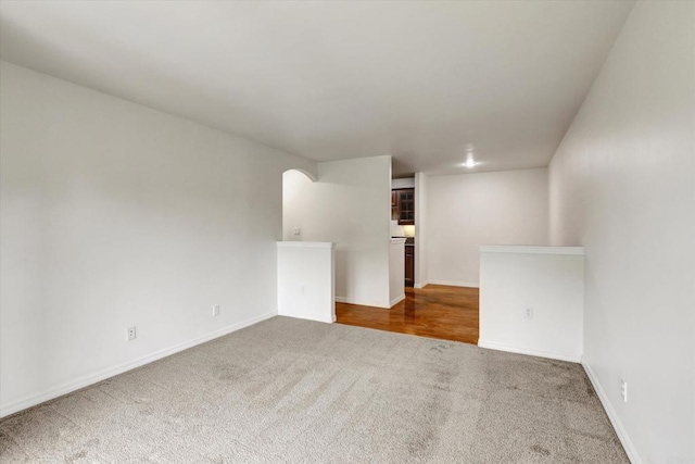4570 54th St Unit 208, San Diego, CA 92115 - carpeted spare room featuring baseboards