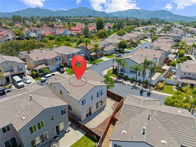 32702 Willowvail Cir, Temecula, CA 92592 - aerial view of residential area featuring mountains