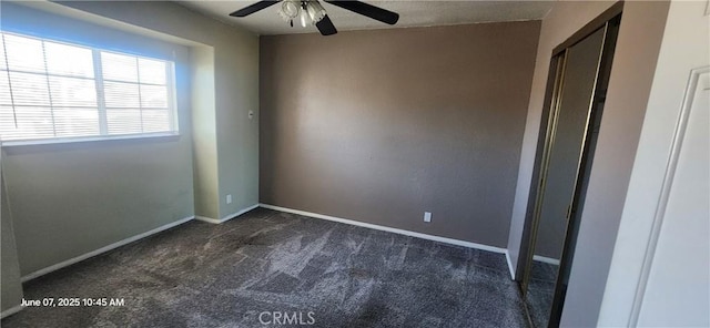 12609 Gentle Breeze Way, Victorville, CA 92392 - carpeted spare room featuring ceiling fan and baseboards