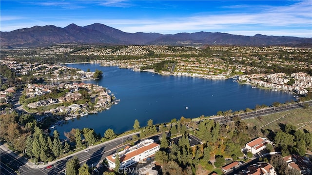 26231 Avenida Calidad, Mission Viejo, CA 92691 - aerial view of property and surrounding area with a water and mountain view