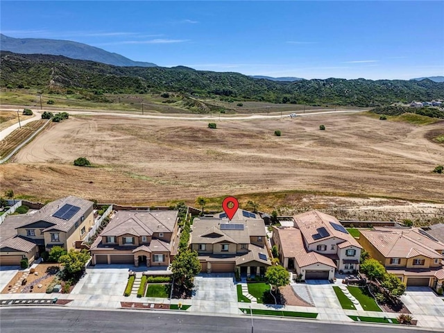 34253 Mazarine Dr, Temecula, CA 92592 - aerial perspective of suburban area with a mountain backdrop