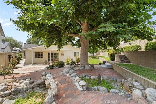 1626 S Boulder Ave, Ontario, CA 91762 - view of yard with a patio area and stairs