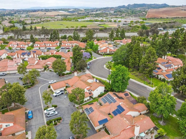 1518 Goldrush Way, Oceanside, CA 92057 - aerial view of property and surrounding area with nearby suburban area