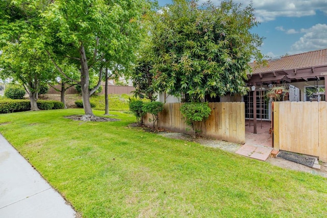 1518 Goldrush Way, Oceanside, CA 92057 - view of yard